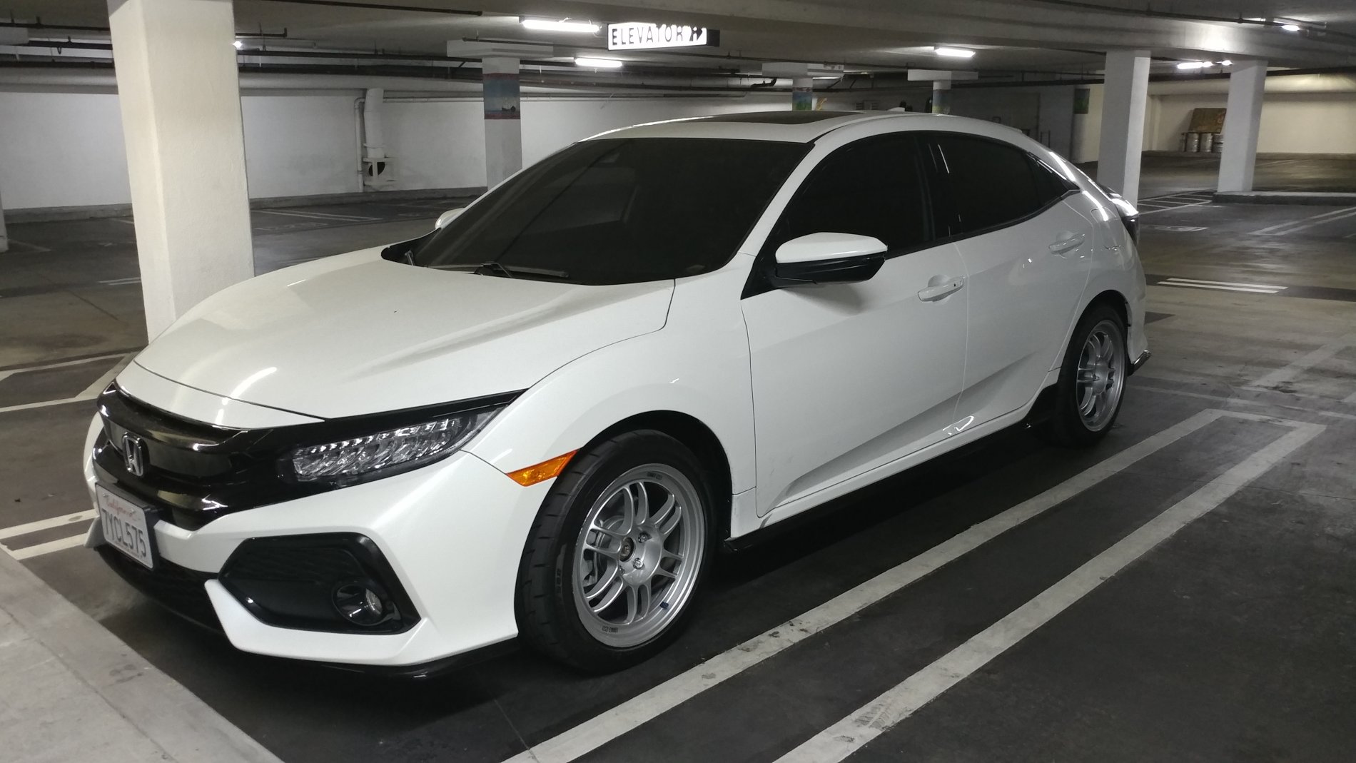 photo 2 Honda Civic custom wheels   17x8.5, ET +40, tire size 225/45 R17. x ET