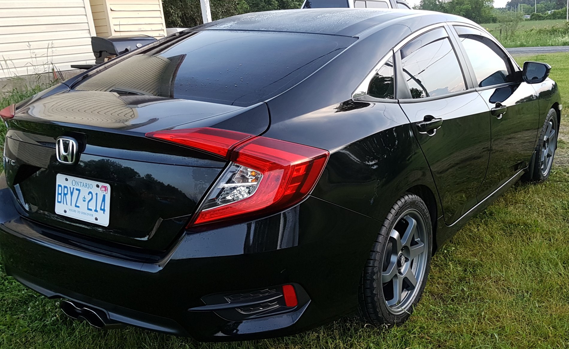 photo 1 Honda Civic custom wheels   18x7.5, ET +38, tire size 235/40 R18. x ET