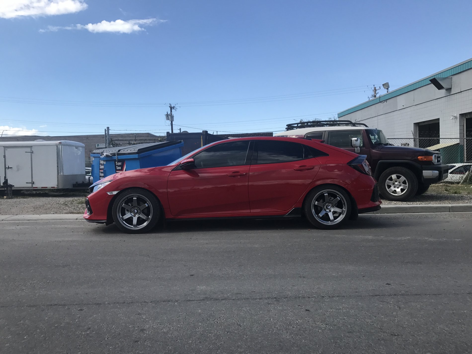 photo 2 Honda Civic custom wheels   18x8.5, ET +35, tire size X R18. x ET