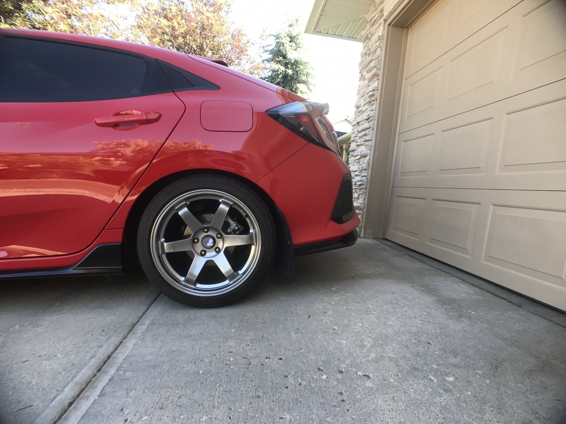 photo 4 Honda Civic custom wheels   18x8.5, ET +35, tire size X R18. x ET