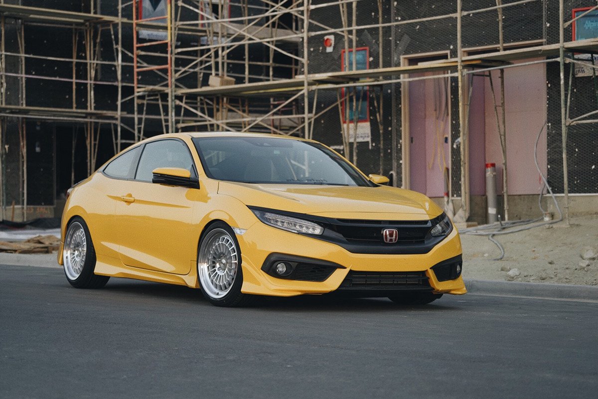 photo 1 Honda Civic custom wheels   18x9.5, ET , tire size 235/40 R18. x ET