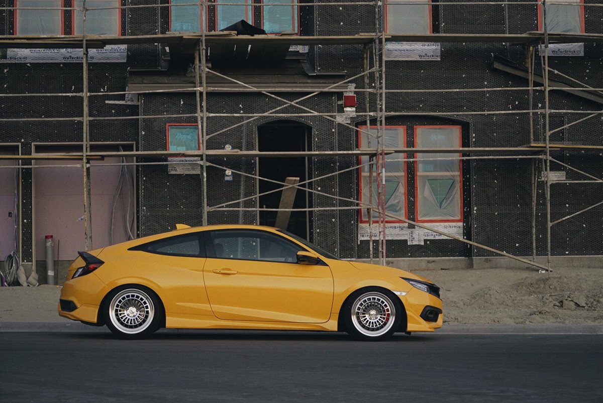 photo 2 Honda Civic custom wheels   18x9.5, ET , tire size 235/40 R18. x ET