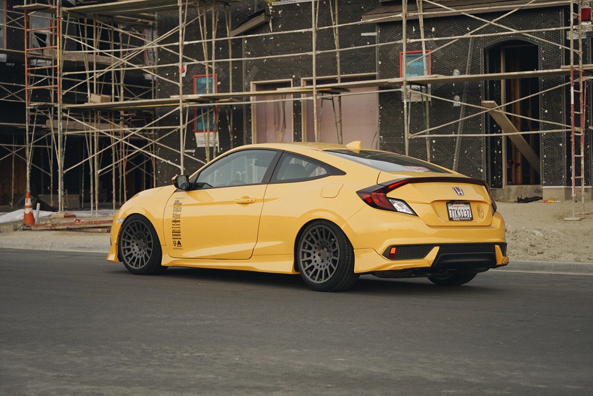 photo 4 Honda Civic custom wheels   18x9.5, ET , tire size 235/40 R18. x ET