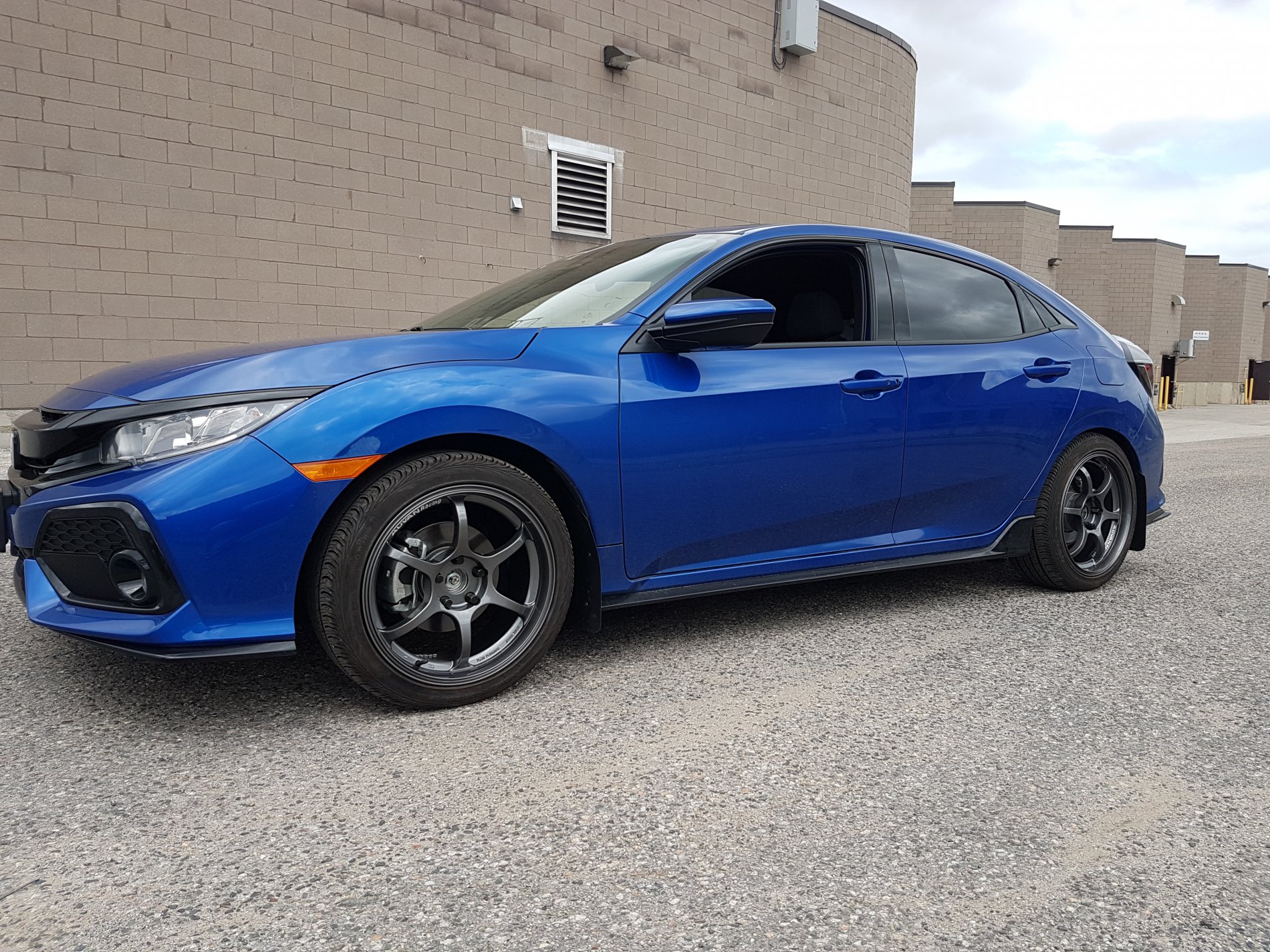 photo 3 Honda Civic custom wheels   18x8.0, ET +45, tire size 235/40 R18. x ET