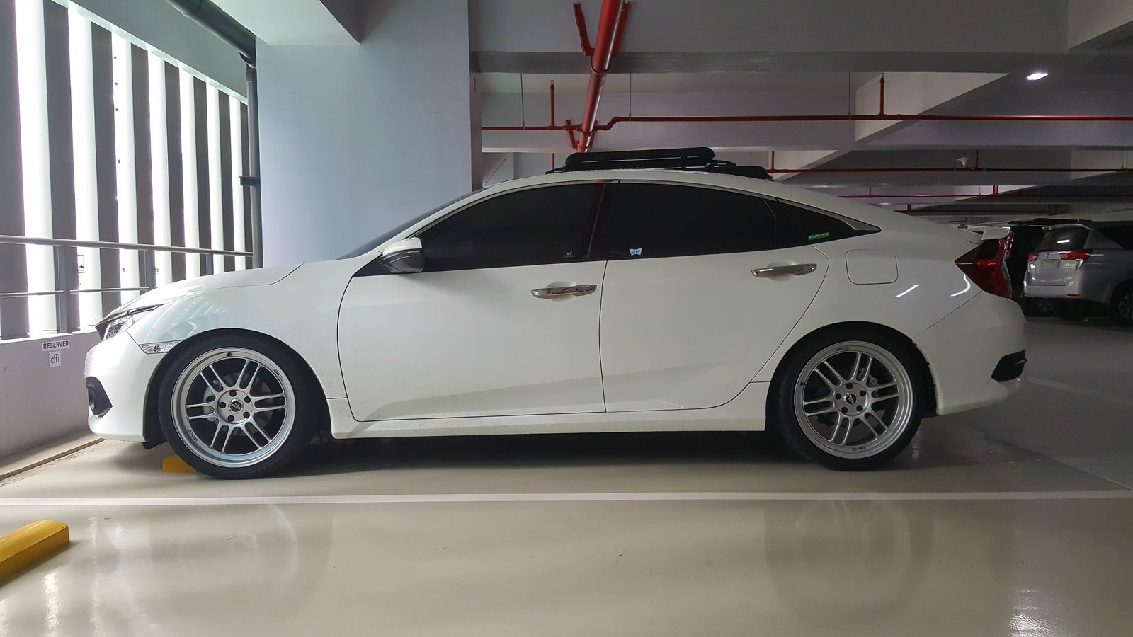 photo 1 Honda Civic custom wheels   19x8.0, ET +48, tire size 245/35 R19. x ET