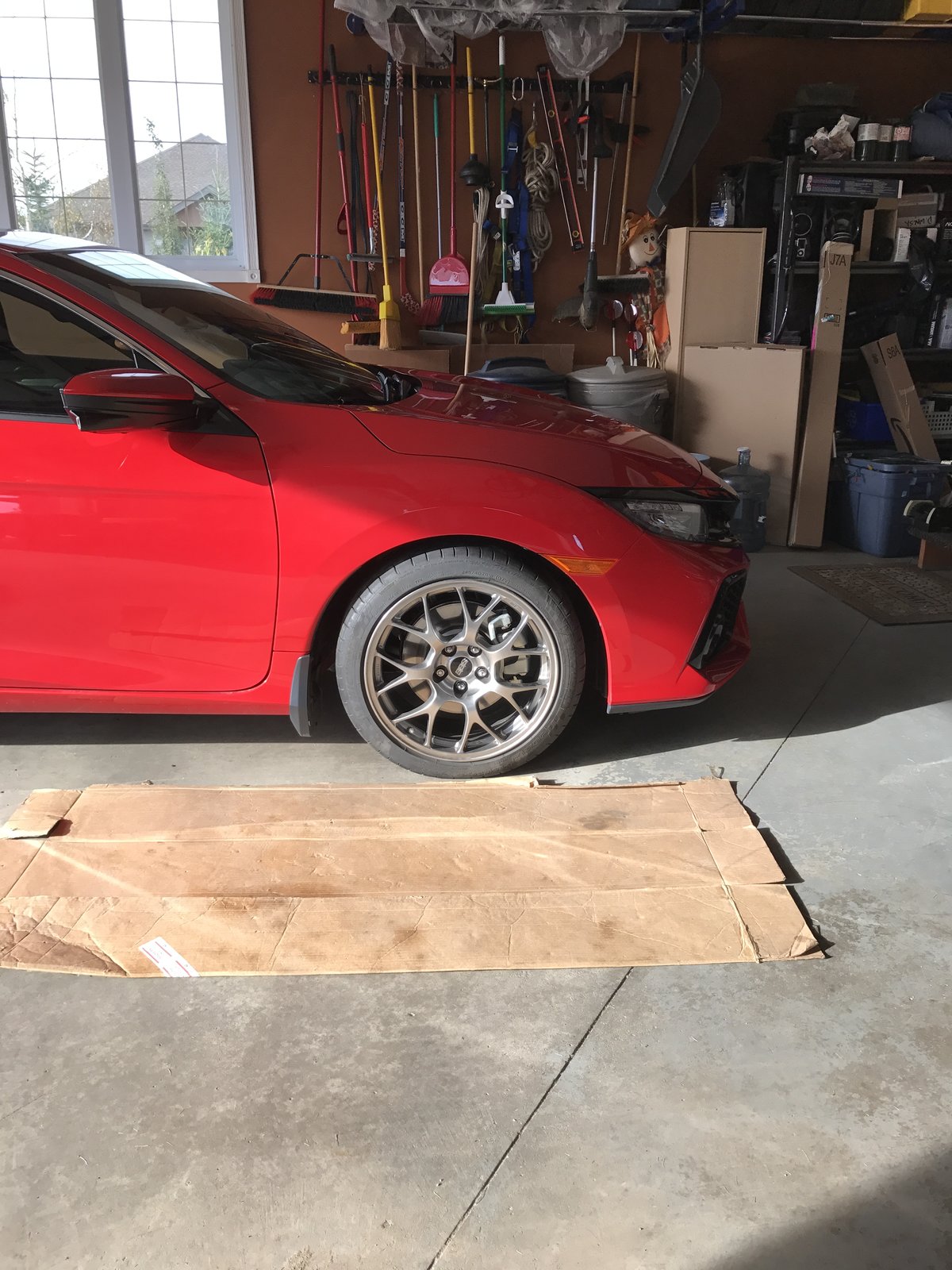 photo 2 Honda Civic custom wheels   18x8.5, ET +38, tire size 245/40 R18. x ET