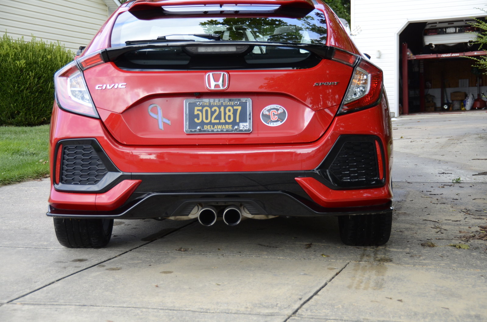 photo 1 Honda Civic custom wheels   18x8.0, ET , tire size 245/40 R18. x ET