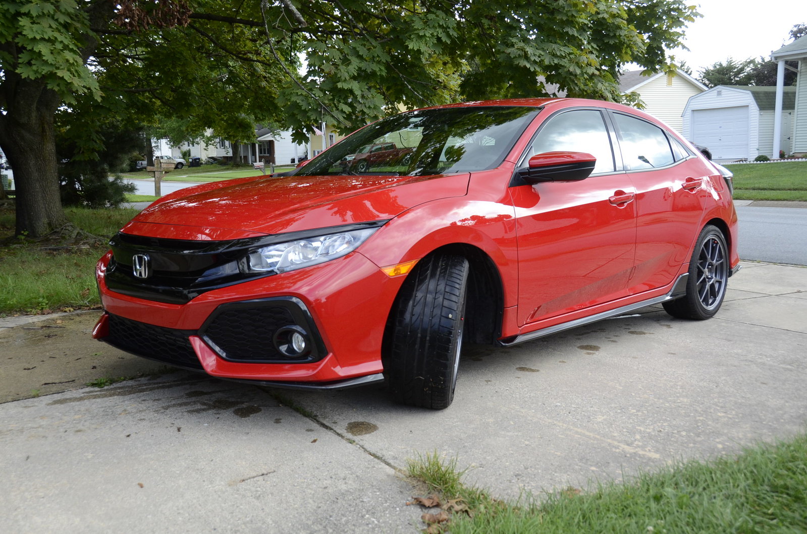 photo 2 Honda Civic custom wheels   18x8.0, ET , tire size 245/40 R18. x ET