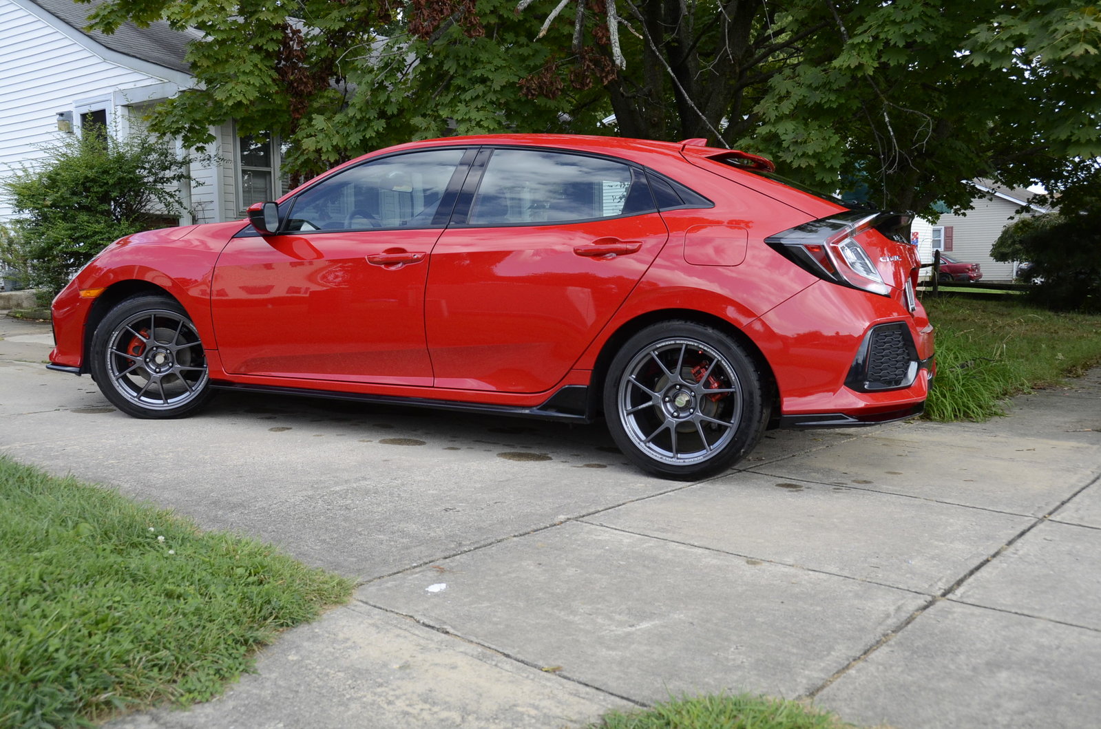 photo 3 Honda Civic custom wheels   18x8.0, ET , tire size 245/40 R18. x ET