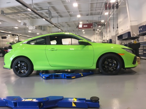 photo 2 Honda Civic custom wheels   18x8.5, ET +38, tire size X R18. x ET