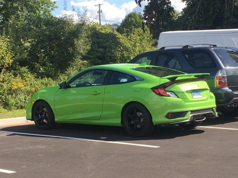 photo 4 Honda Civic custom wheels   18x8.5, ET +38, tire size X R18. x ET