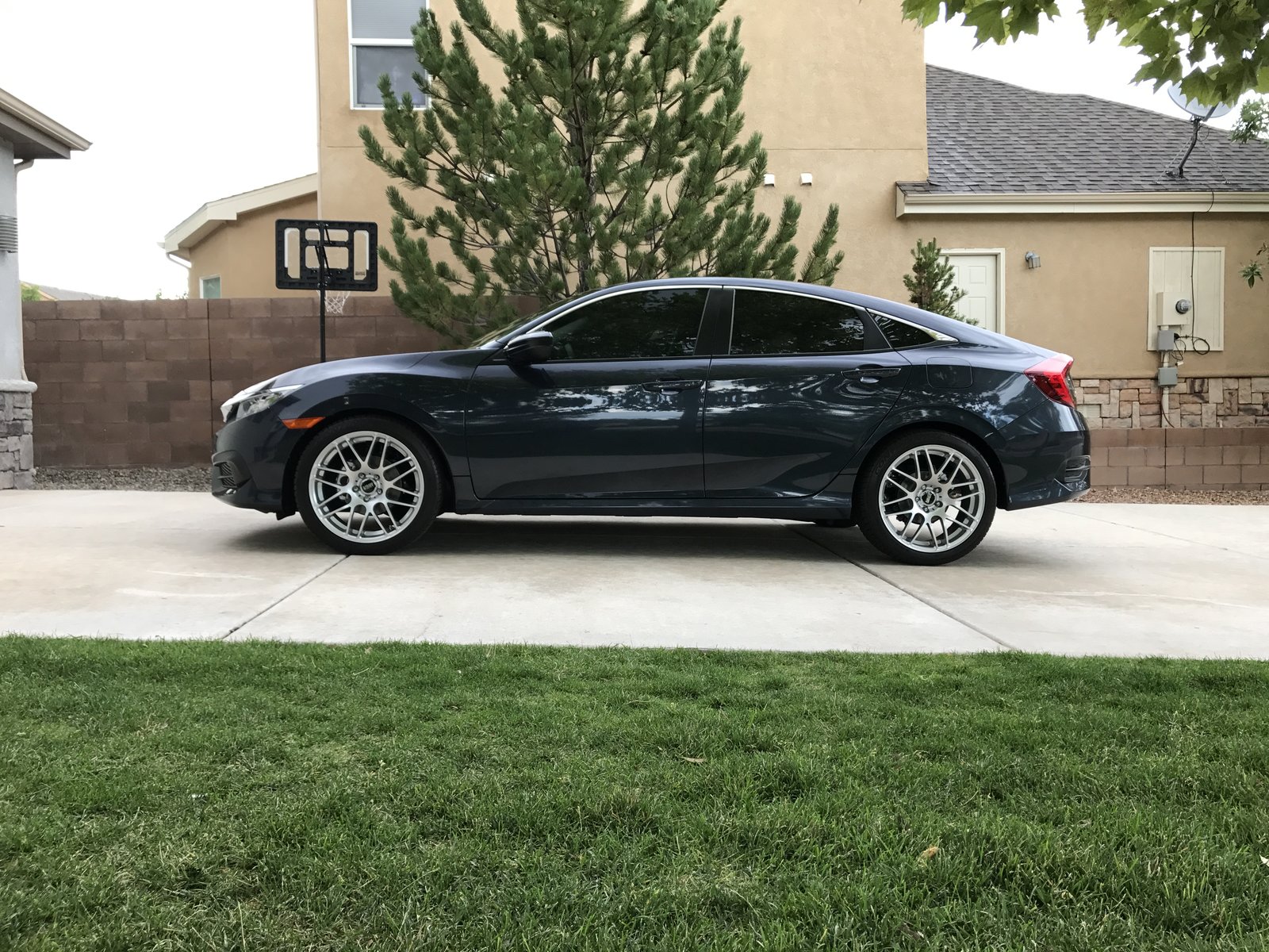 photo 2 Honda Civic custom wheels   19x8.5, ET +35, tire size 245/40 R19. x ET