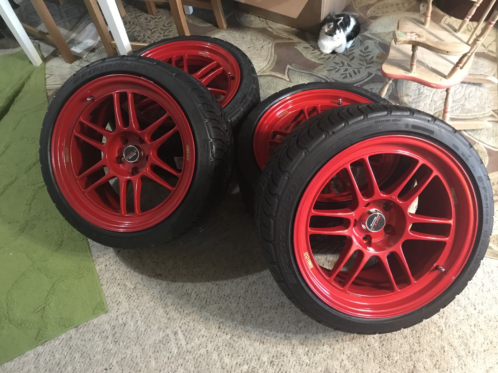 photo 2 Honda Civic custom wheels   18x9.5, ET +15, tire size 235/40 R18. x ET