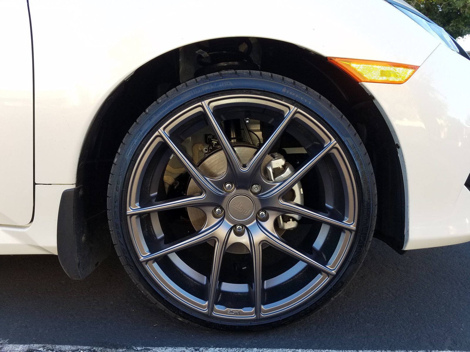 photo 1 Honda Civic custom wheels   19x8.5, ET +35, tire size 225/35 R19. x ET