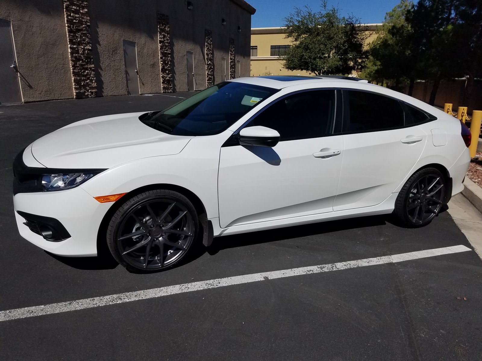 photo 2 Honda Civic custom wheels   19x8.5, ET +35, tire size 225/35 R19. x ET