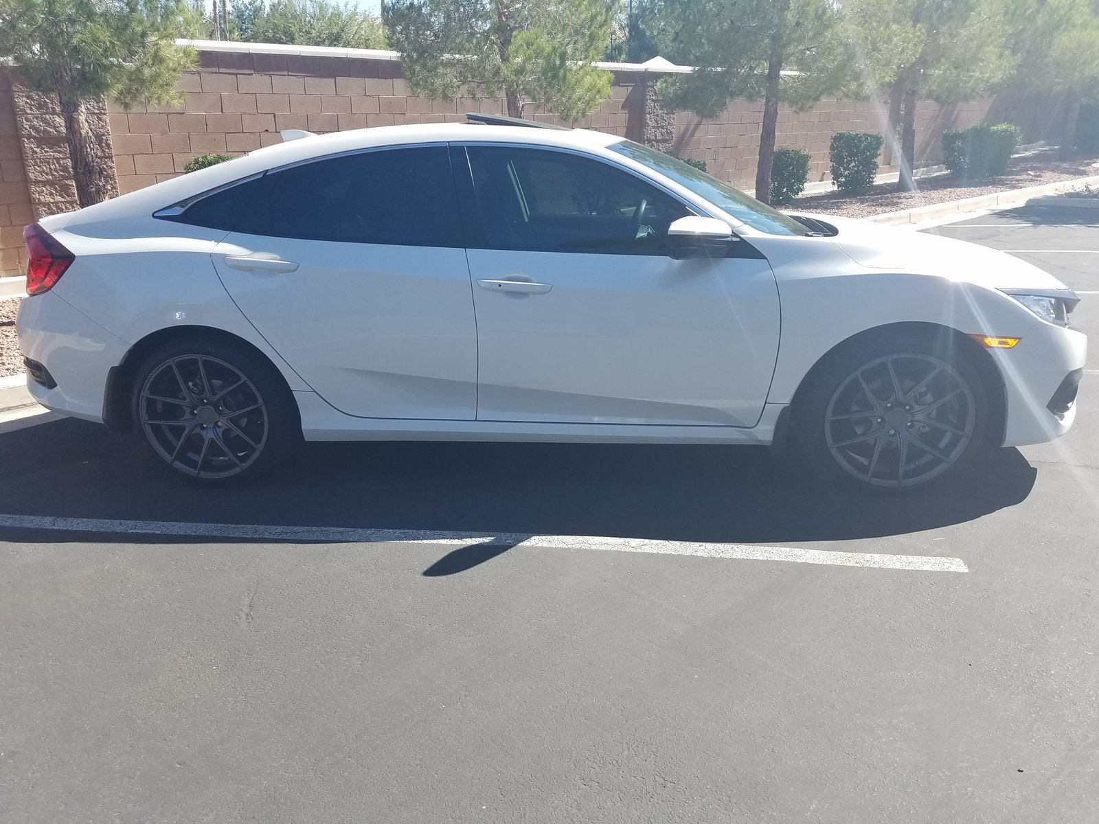 photo 4 Honda Civic custom wheels   19x8.5, ET +35, tire size 225/35 R19. x ET