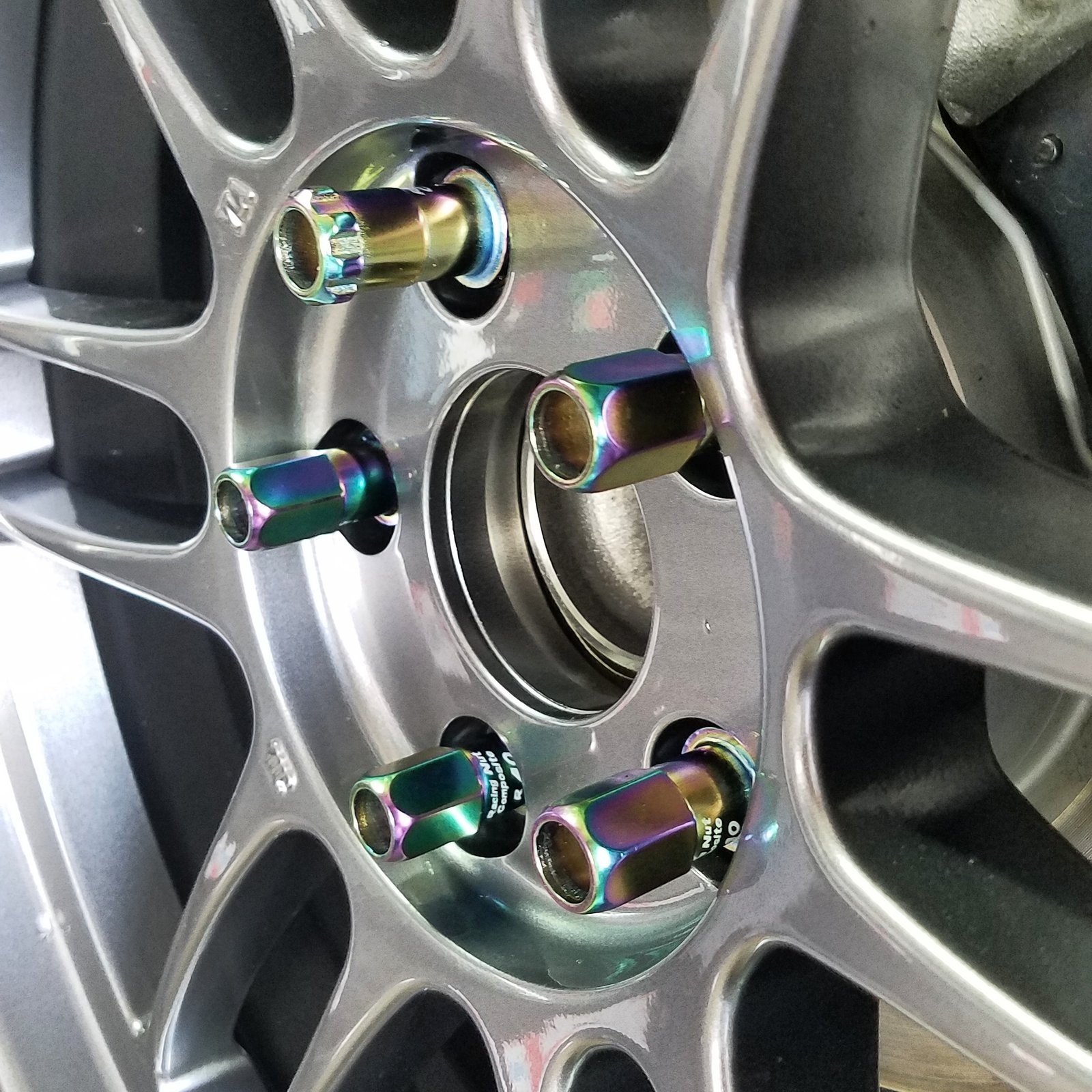 photo 2 Honda Civic custom wheels   18x9.5, ET +38, tire size 245/40 R18. x ET