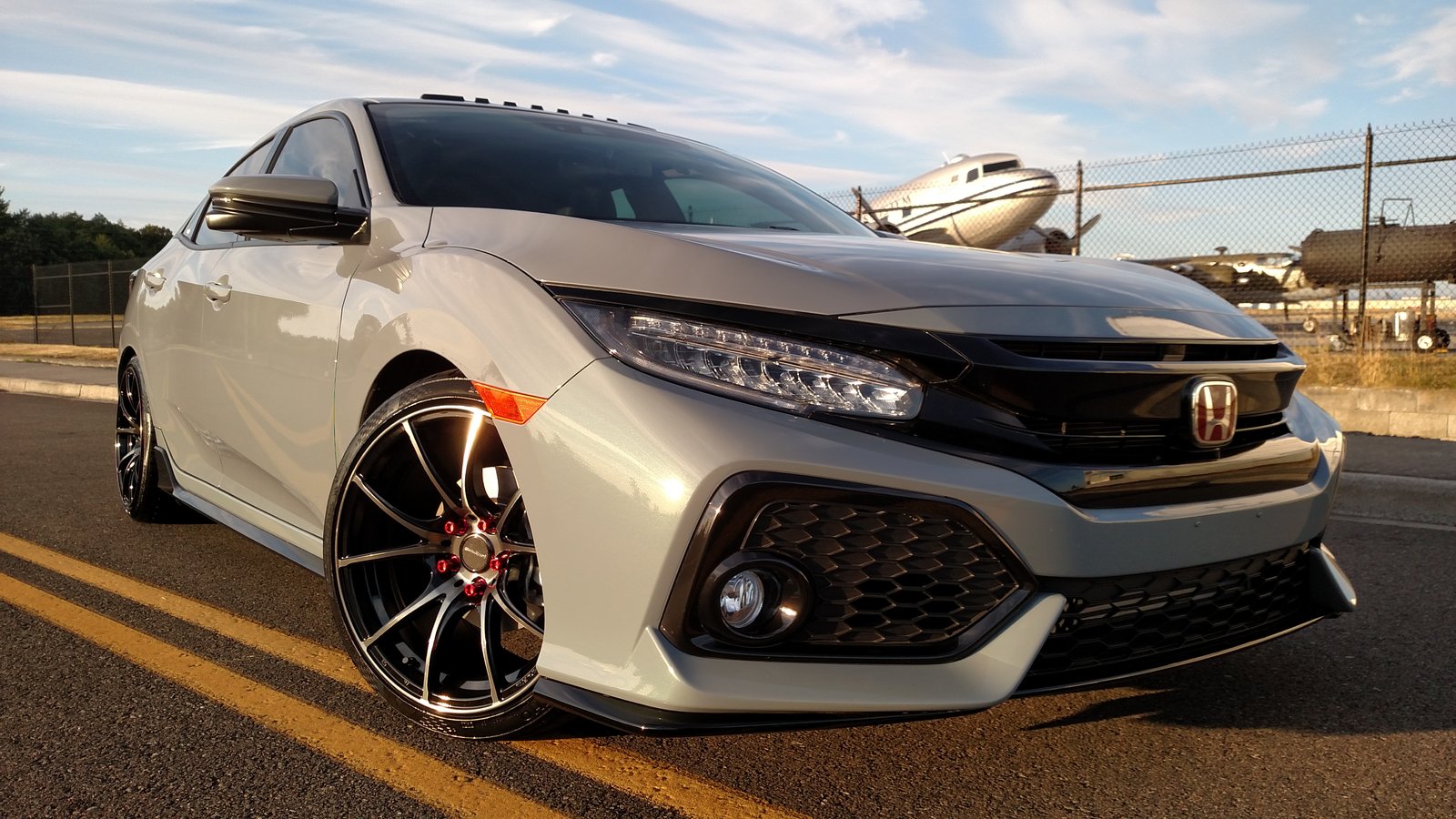 photo 2 Honda Civic custom wheels   18x9.5, ET +45, tire size 245/40 R18. x ET