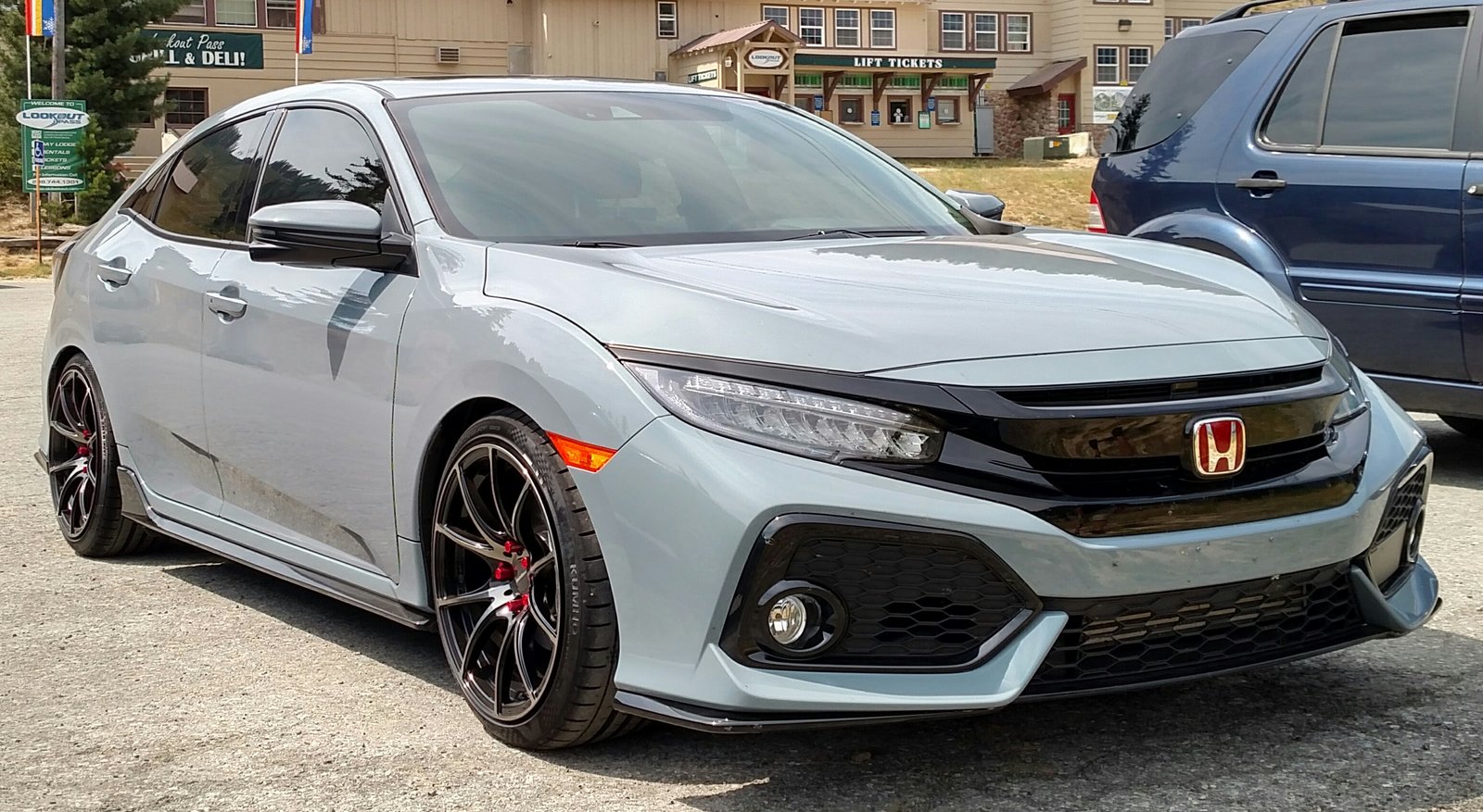 photo 3 Honda Civic custom wheels   18x9.5, ET +45, tire size 245/40 R18. x ET