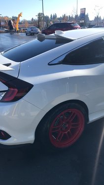 photo 1 Honda Civic custom wheels   18x9.5, ET +15, tire size 235/40 R18. x ET