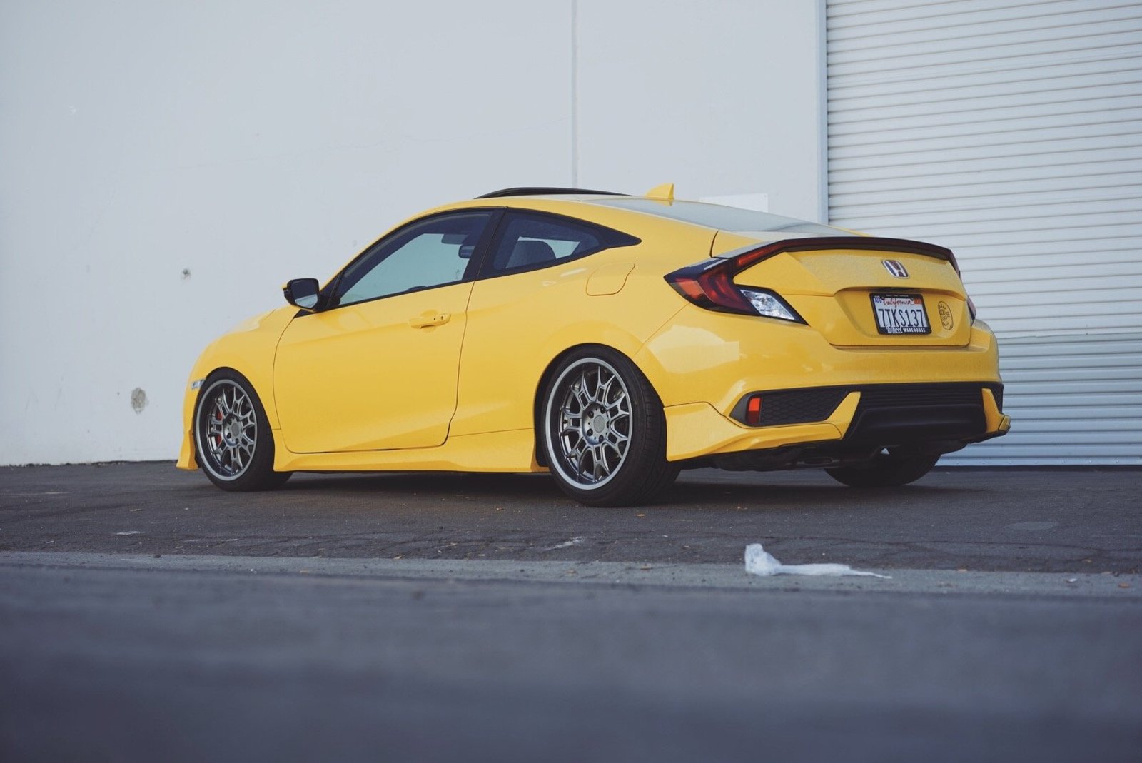 photo 2 Honda Civic custom wheels   18x9.5, ET +40, tire size 235/35 R18. x ET