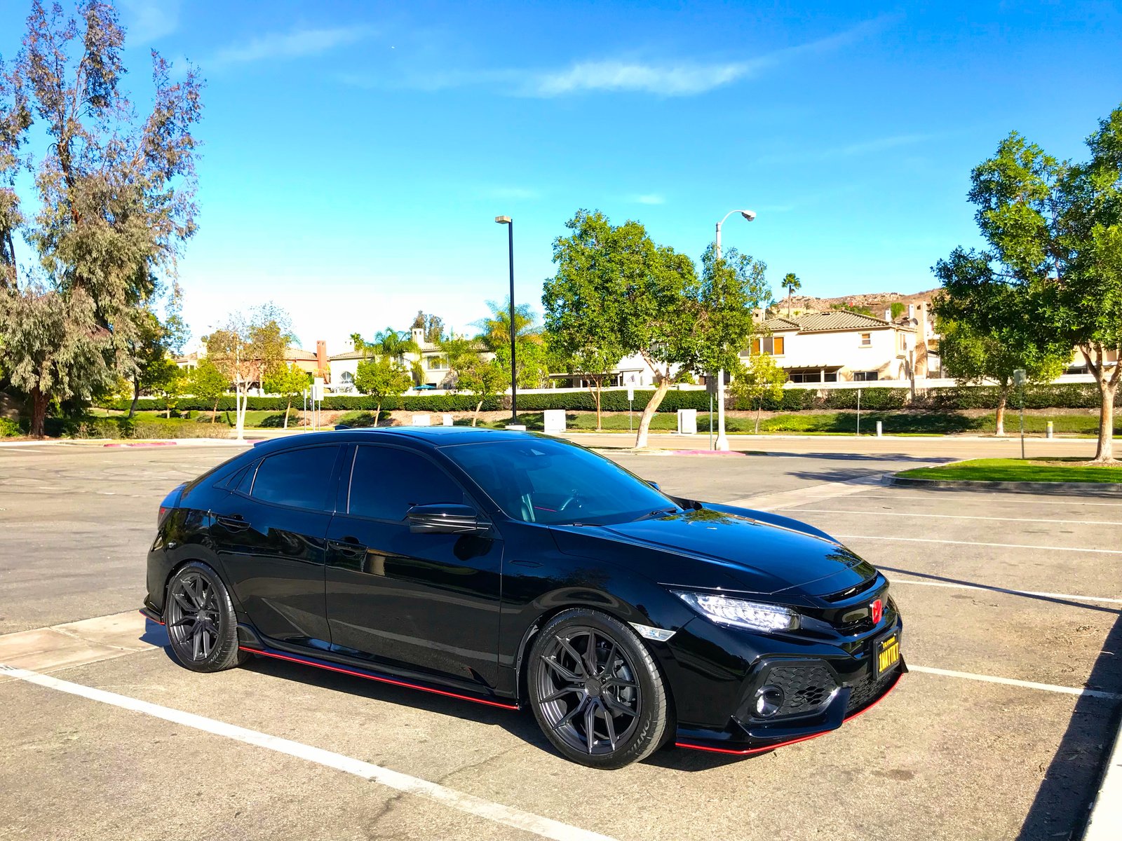 photo 4 Honda Civic custom wheels   18x8.5, ET +35, tire size 245/40 R18. x ET