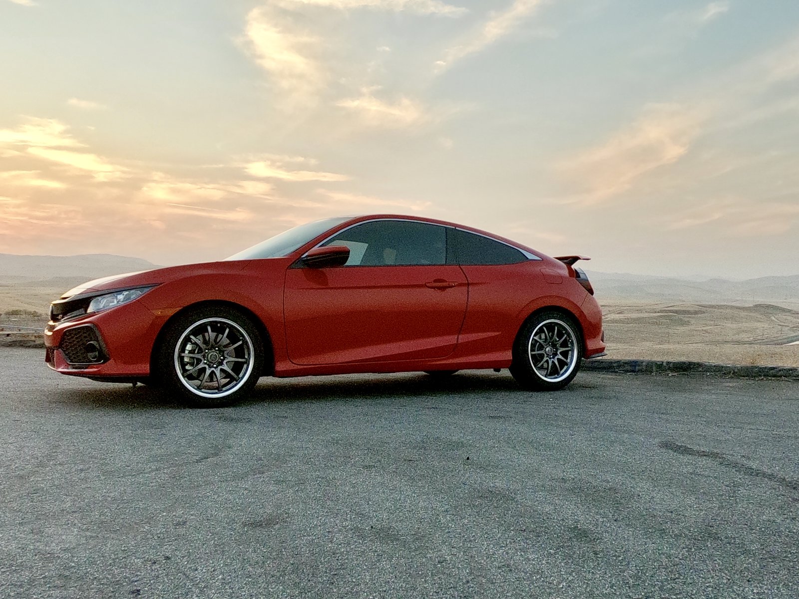 photo 2 Honda Civic custom wheels   18x8.5, ET +30, tire size 225/40 R18. x ET