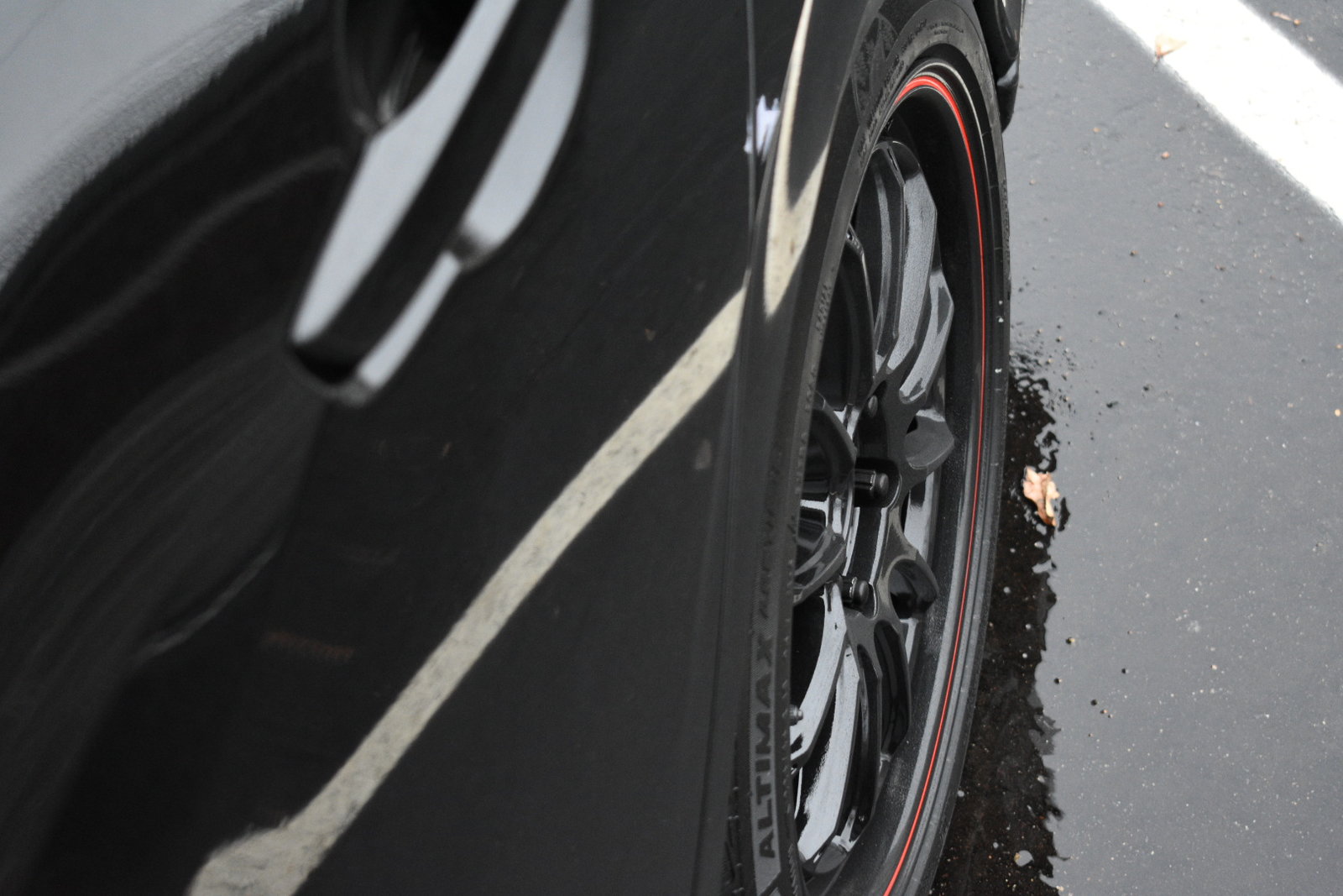 photo 2 Honda Civic custom wheels   18x8.0, ET +45, tire size 225/45 R18. x ET