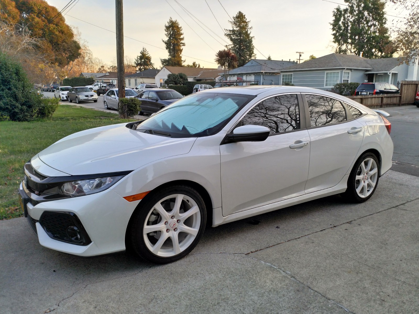 photo 1 Honda Civic custom wheels   18x7.5, ET +60, tire size X R18. x ET