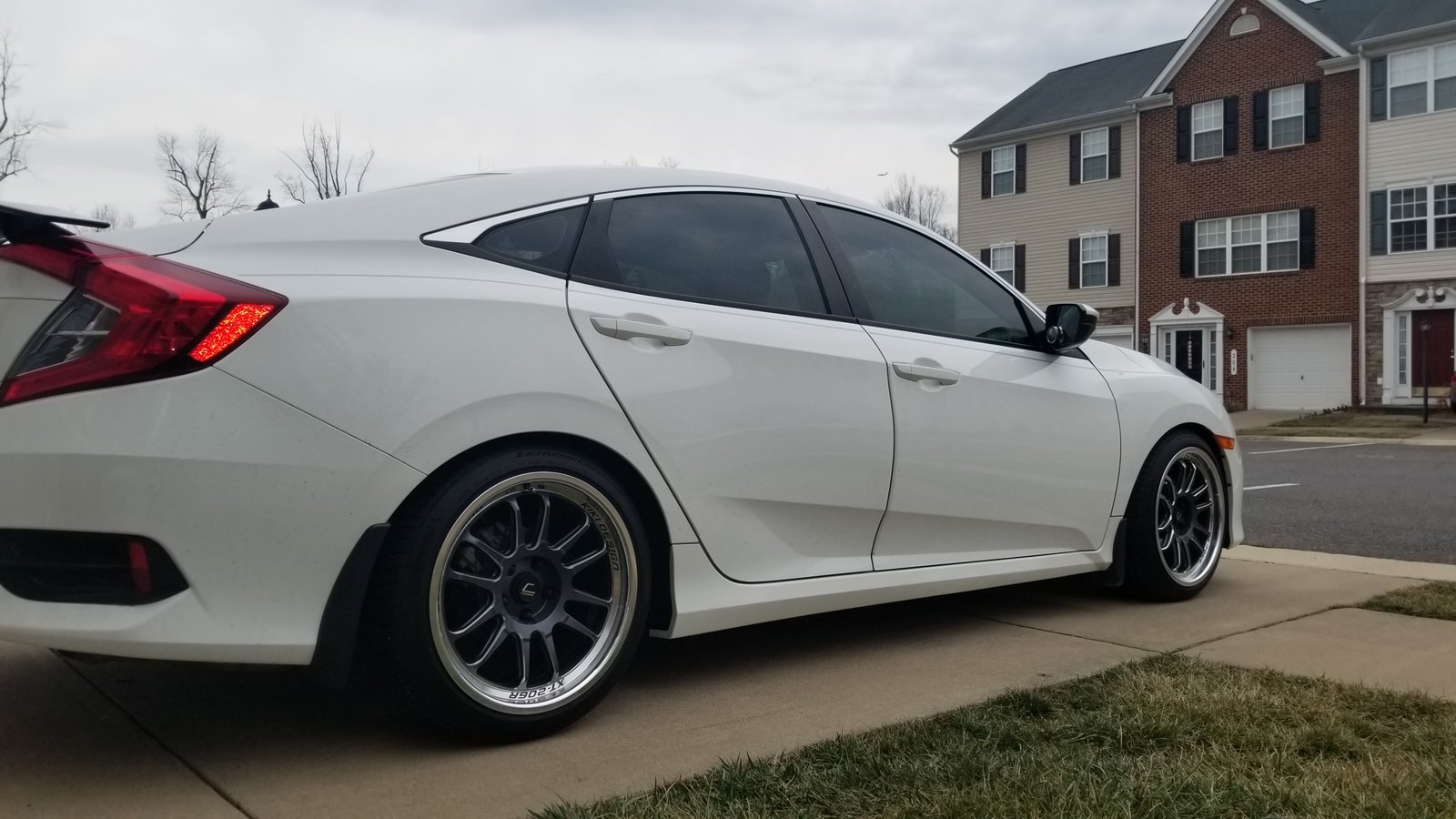 photo 1 Honda Civic custom wheels   x, ET , tire size 225/35 R. x ET