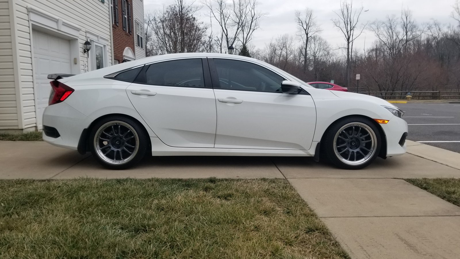 photo 2 Honda Civic custom wheels   x, ET , tire size 225/35 R. x ET