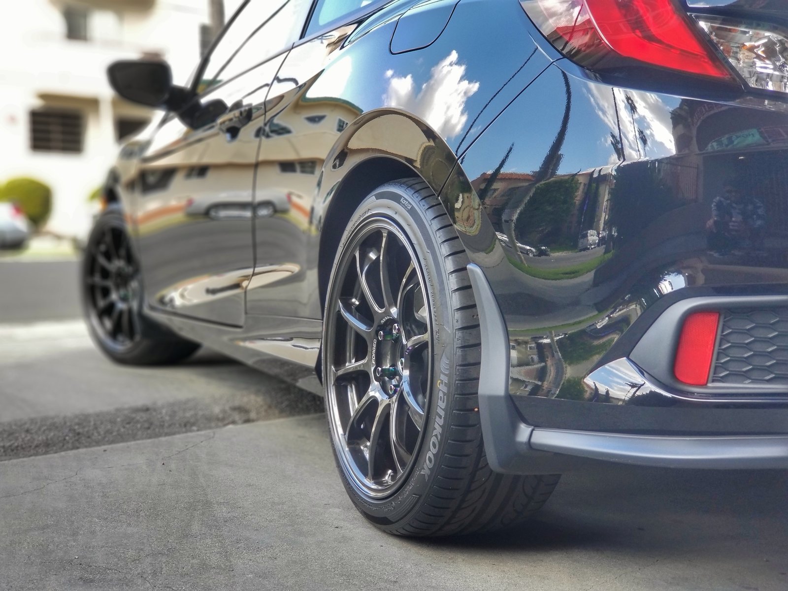 photo 1 Honda Civic custom wheels   18x9.5, ET +45, tire size X R18. x ET