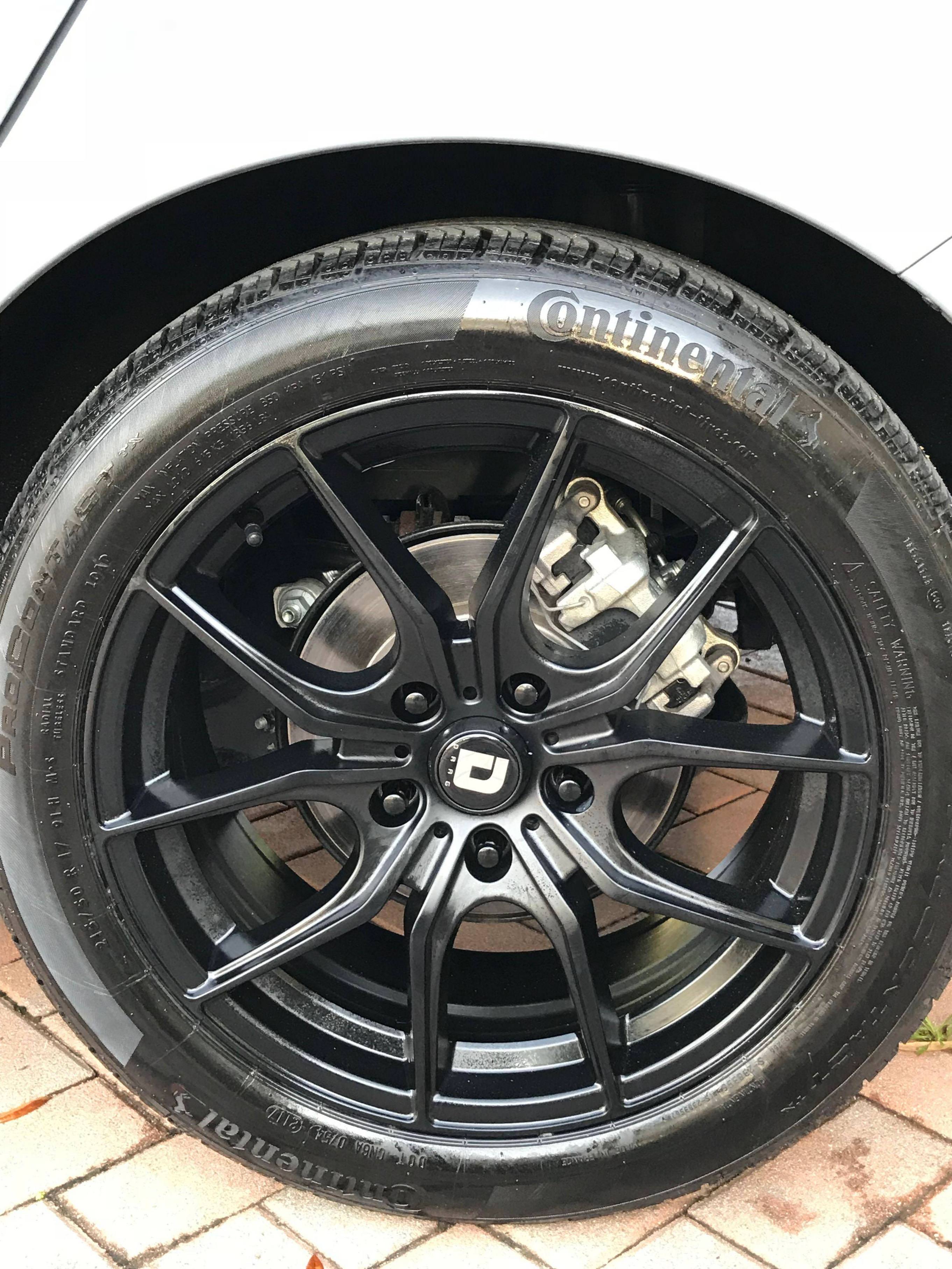 photo 3 Honda Civic custom wheels   17x7.5, ET +42, tire size 245/30 R17. x ET