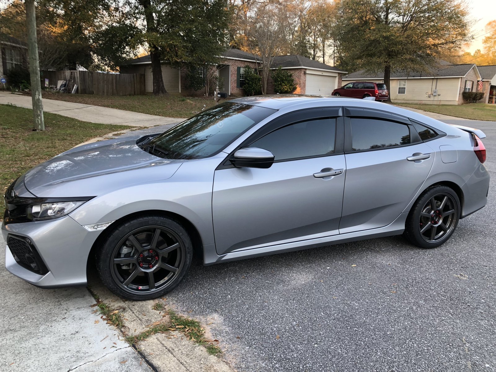 photo 3 Honda Civic custom wheels   18x8.5, ET +35, tire size 235/40 R18. x ET