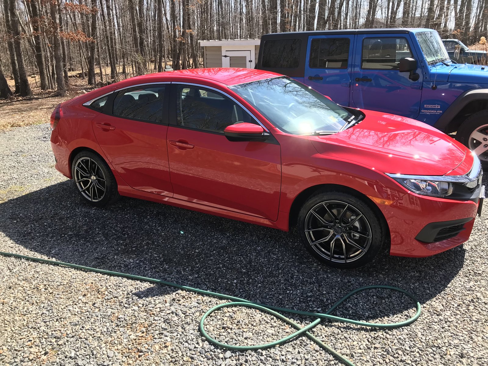 photo 3 Honda Civic custom wheels   18x8.5, ET +35, tire size X R18. x ET