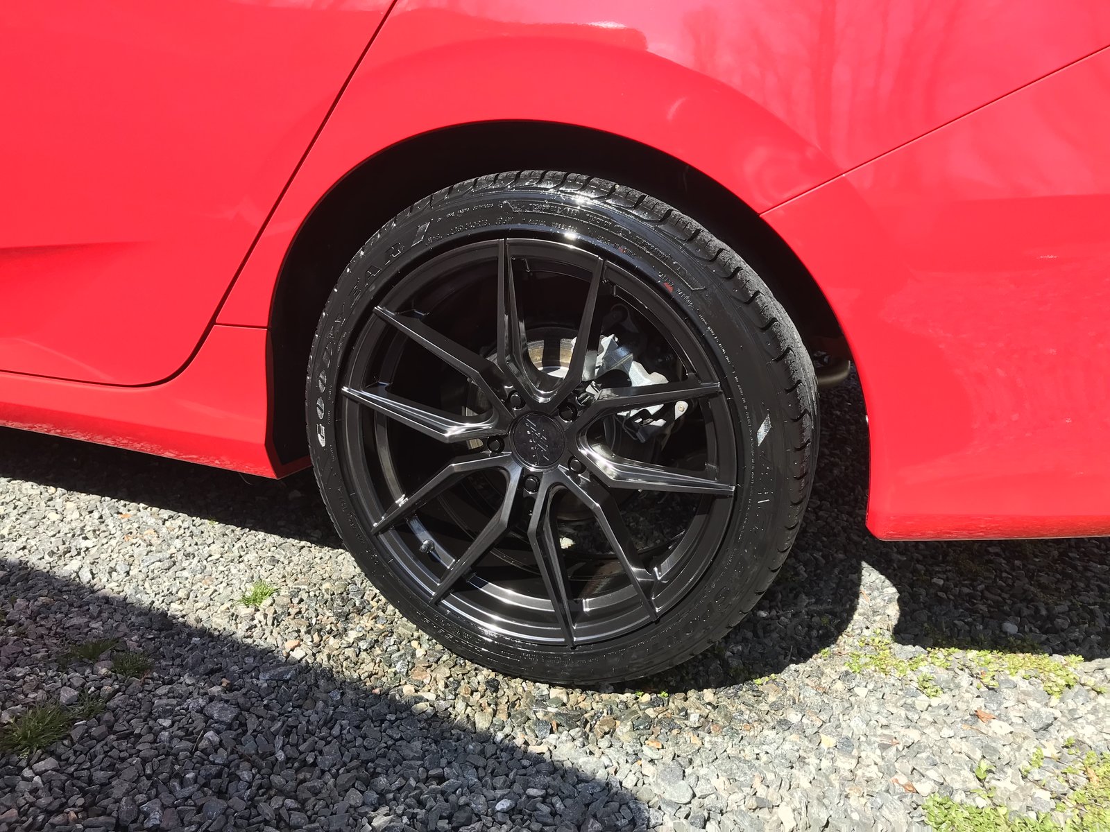 photo 4 Honda Civic custom wheels   18x8.5, ET +35, tire size X R18. x ET