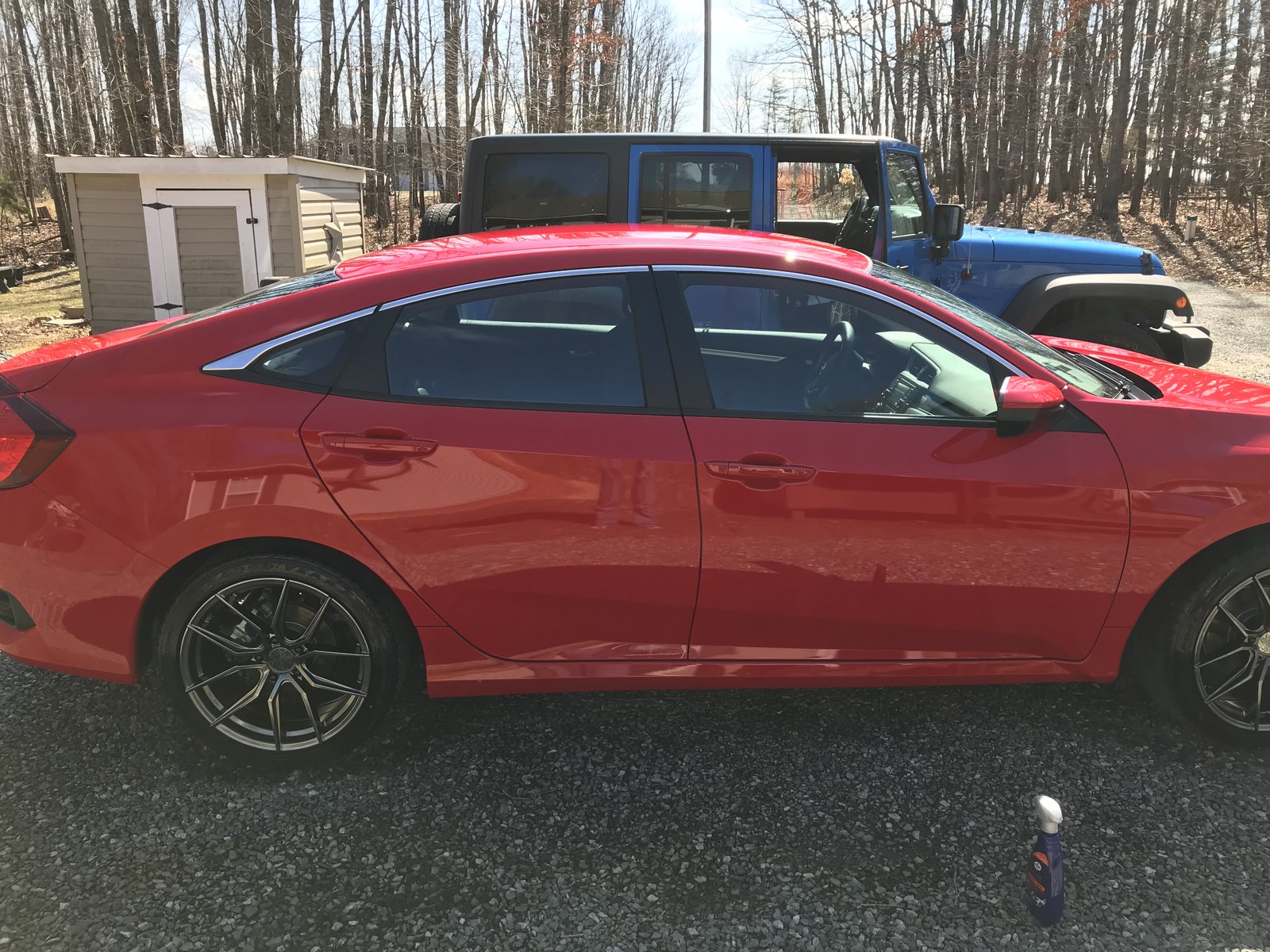 photo 5 Honda Civic custom wheels   18x8.5, ET +35, tire size X R18. x ET