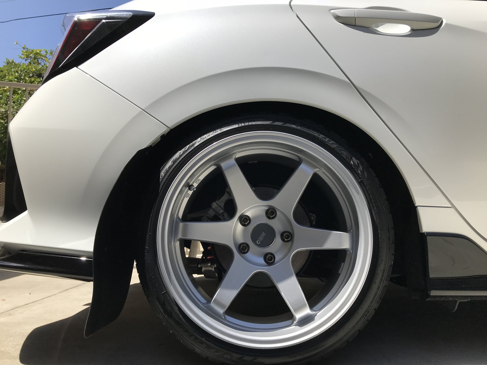 photo 2 Honda Civic custom wheels   18x9.5, ET +35, tire size 225/40 R18. x ET
