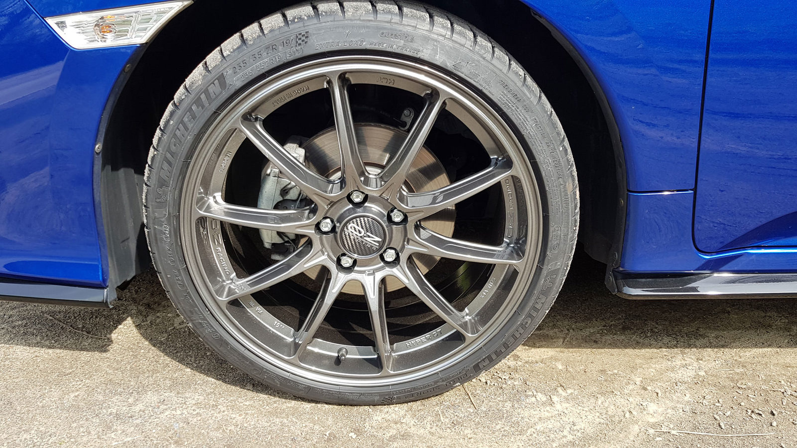 photo 1 Honda Civic custom wheels   19x8.5, ET +45, tire size 235/35 R19. x ET