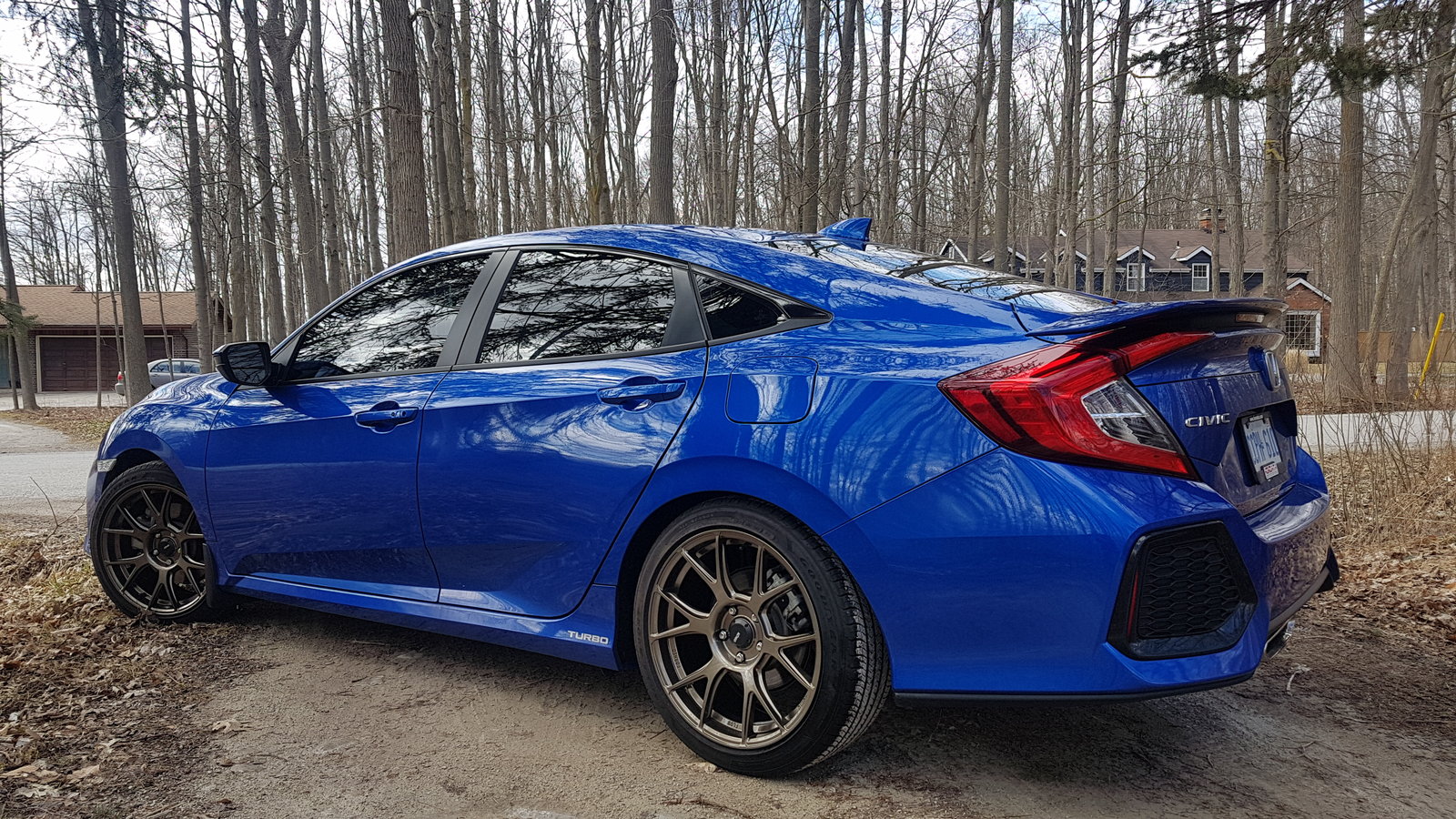 photo 3 Honda Civic custom wheels   18x8.5, ET +35, tire size 235/40 R18. x ET