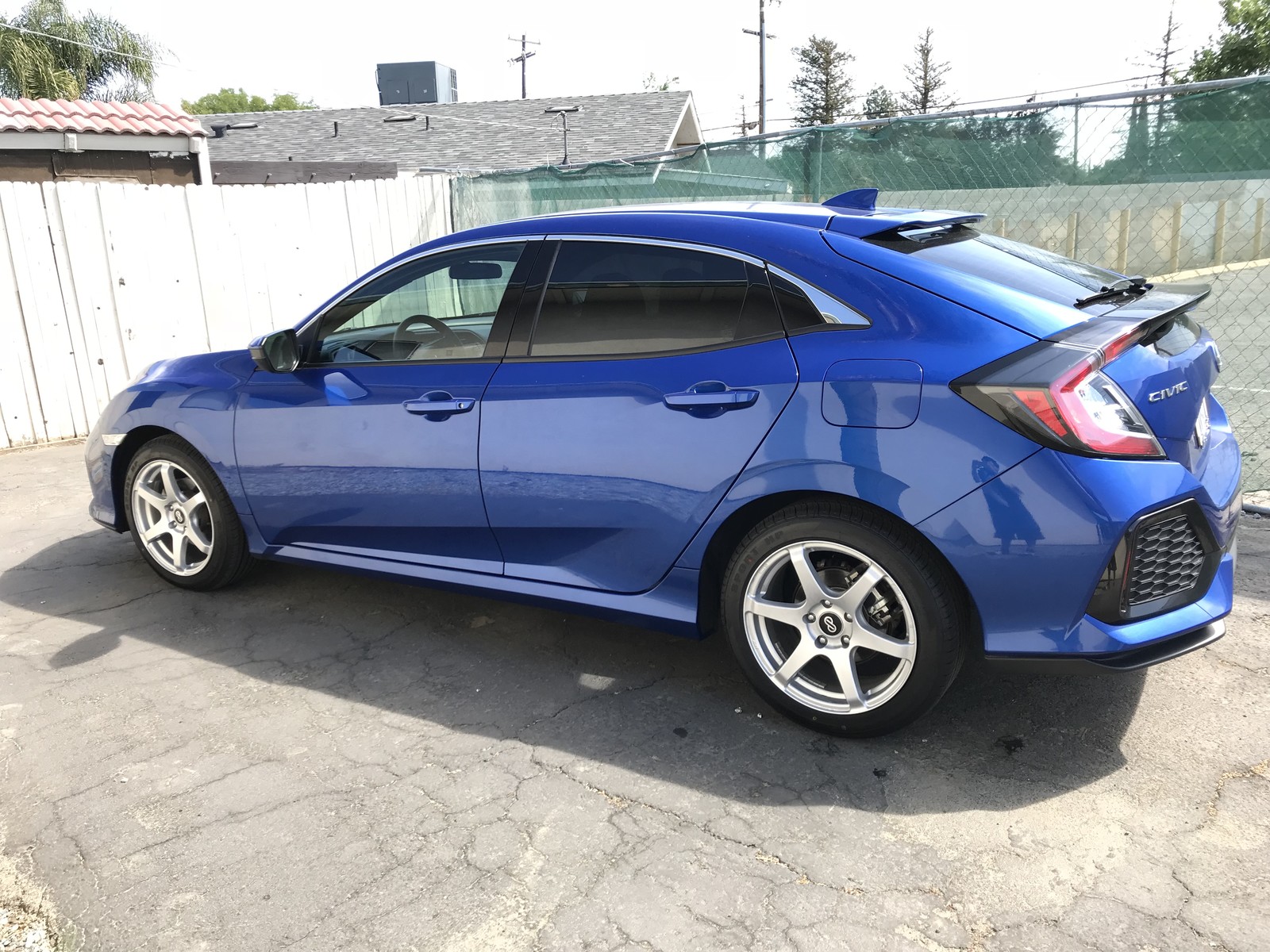 photo 1 Honda Civic custom wheels   17x8.0, ET , tire size 215/50 R17. x ET