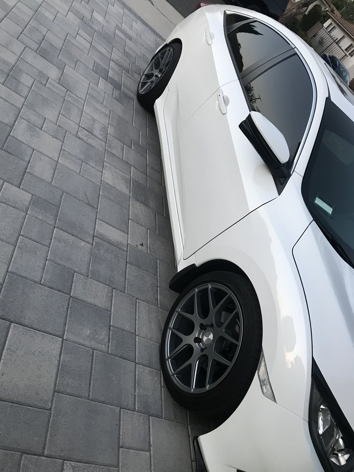 photo 1 Honda Civic custom wheels   18x8.5, ET +35, tire size 235/40 R18. 18x9.5 ET+30