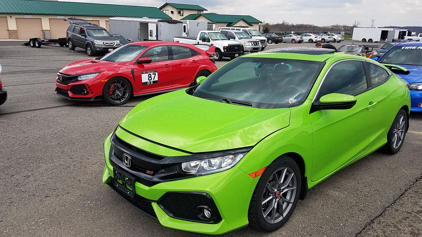 photo 1 Honda Civic custom wheels   17x8.0, ET +48, tire size 255/ R17. x ET