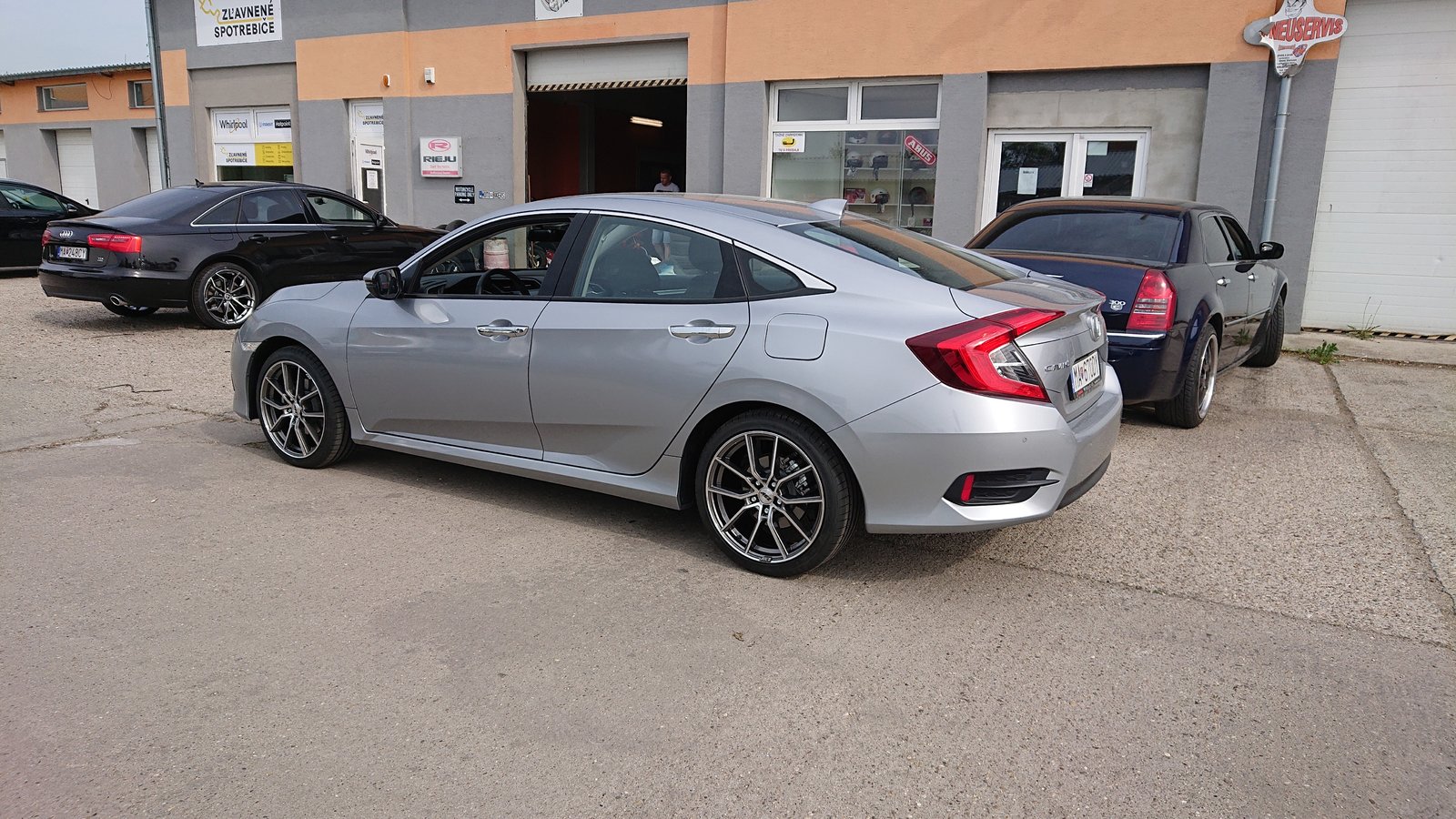 photo 3 Honda Civic custom wheels   18x8.0, ET +48, tire size 225/40 R18. x ET