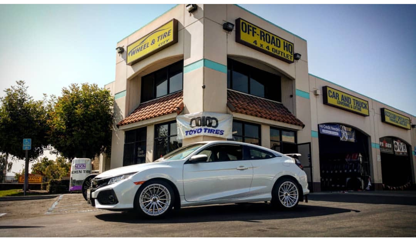 photo 1 Honda Civic custom wheels   18x9.5, ET +35, tire size 235/40 R18. x ET