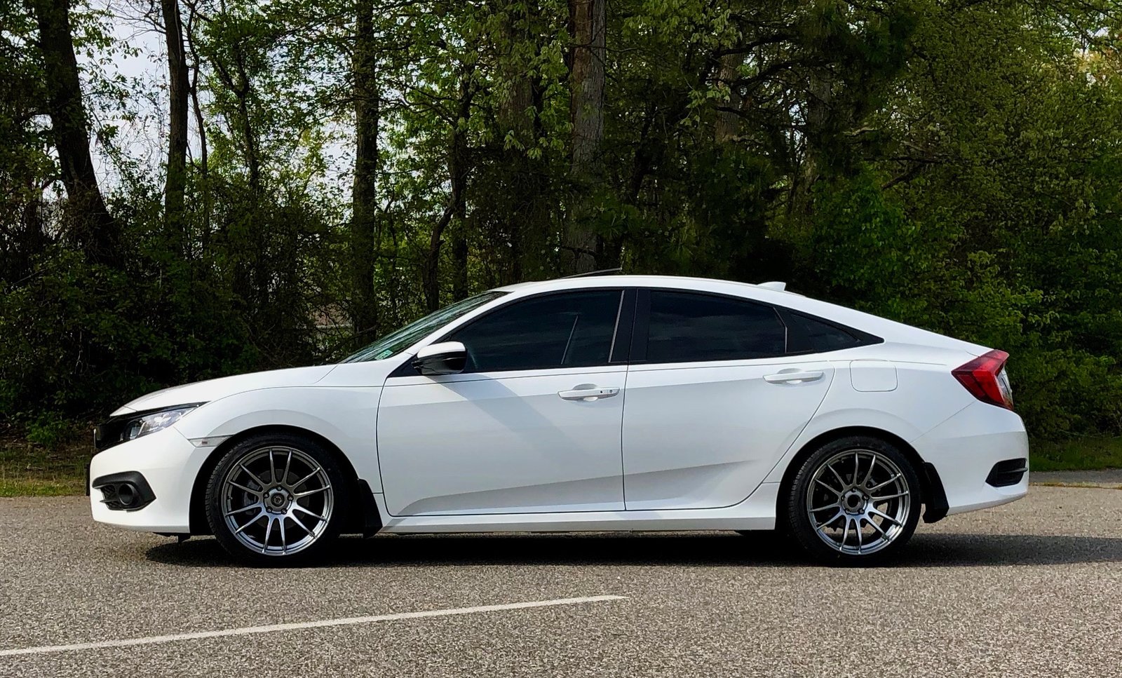 photo 1 Honda Civic custom wheels   18x9.5, ET +38, tire size 235/40 R18. x ET