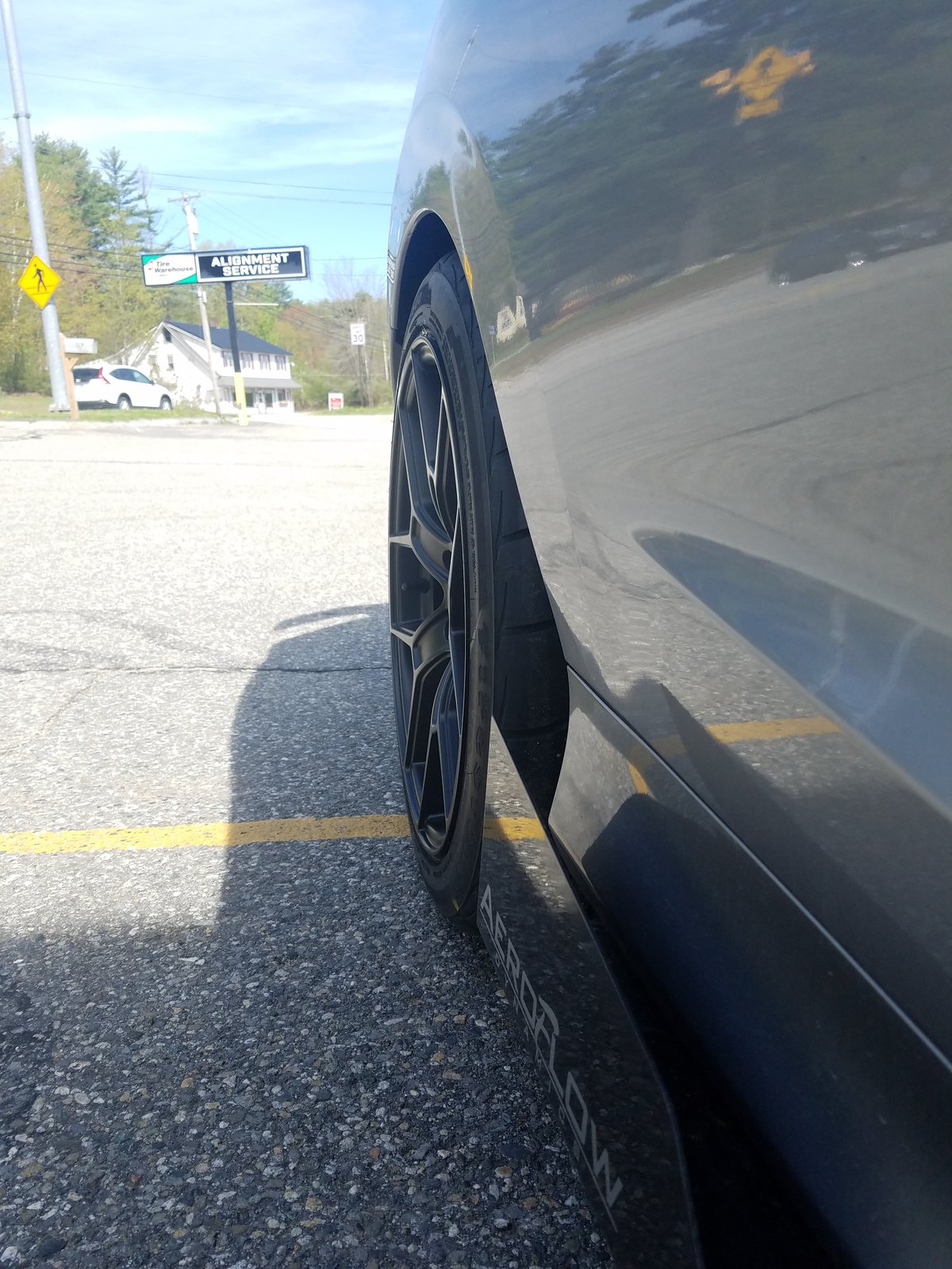 photo 2 Honda Civic custom wheels   18x8.5, ET +45, tire size 255/40 R18. x ET