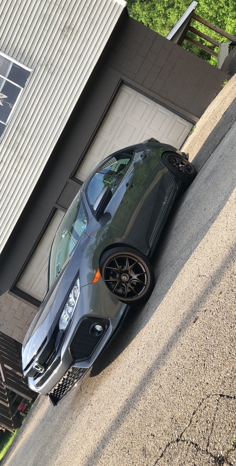 photo 2 Honda Civic custom wheels   18x9.5, ET +35, tire size 235/40 R18. x ET