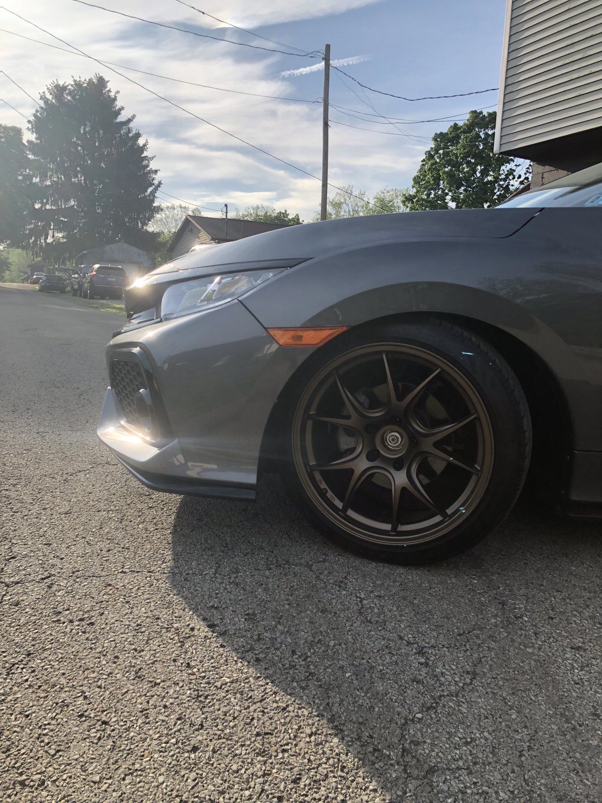 photo 3 Honda Civic custom wheels   18x9.5, ET +35, tire size 235/40 R18. x ET