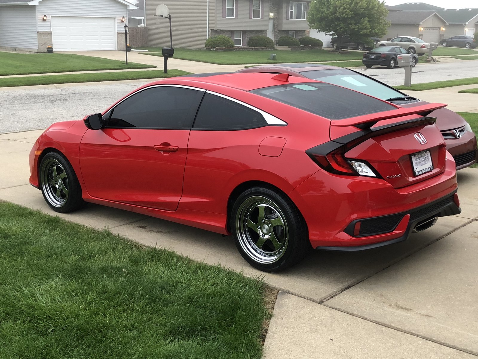 photo 3 Honda Civic custom wheels   18x8.5, ET +30, tire size 235/40 R18. x ET
